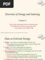 Storage and Indexing