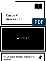 Estudo V - Gênesis 6-7