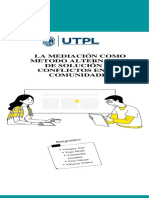 Infografía de La Mediación