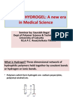 Polymer Hydrogel: A New Era in Medical Science