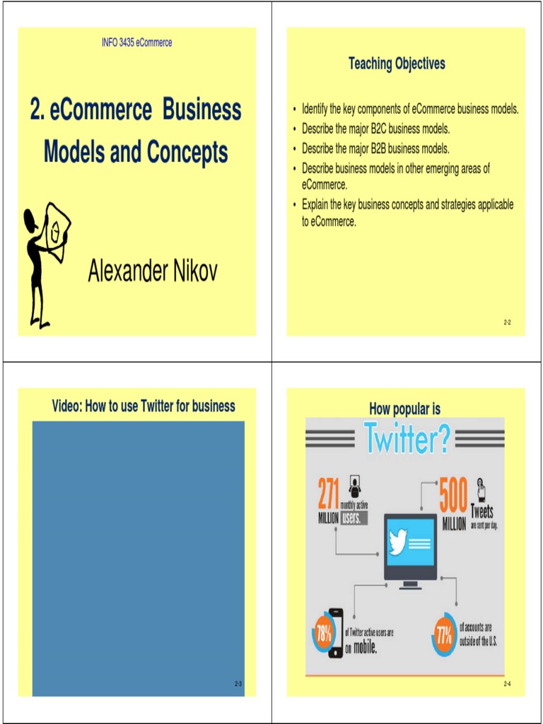 eCommerce Business Models Overview | PDF | E Commerce | Competitive ...
