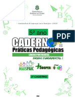 Caderno de Pratica 5 Ano