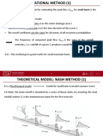 Small Basin Is The: N.B. This Method Gives Good Results For Small Mountain Basin