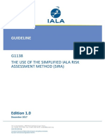 IALA Guideline G1138 - Use of The Simplified IALA Risk Assessment Method (SIRA)