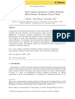 Can Non-Executive Equity Incentives Reduce Internal Control Ineffectiveness? Evidence From China