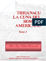 Tiwanaku Cuna Del Hombre Americano Tomo I Arthur Posnansky