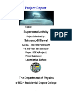 Project Report on Superconductivity