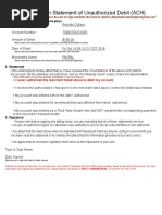 Receivables Confirmation Template | PDF