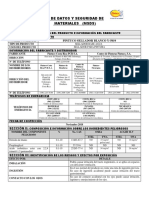 MSDS Sellador Blanco Y-5019