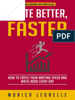 Write Better, Faster_ How to Triple Your Writing Speed and Write More Every Day ( PDFDrive )