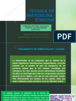 TECNICA DE HEMATOXILINA- EOSIONA. 