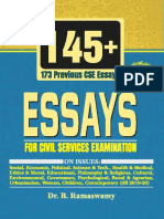 145+ Essays For Civil Services Examinations@Upsc Thought