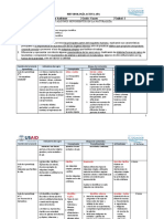 Planificación Ciencias Unidad 1 de  4°