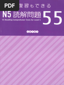 55 bài đọc N5
