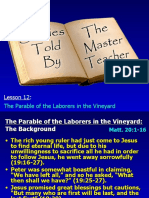 L14 The Parable of The Laborers in The Vineyard