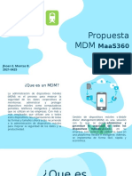 Propuesta MDM Mobile Device Management