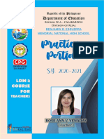 Practicum Portfolio: LDM 2 Course FOR