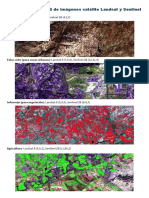 Combinaciones RGB de Imágenes Satélite Landsat y Sentinel
