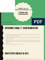 Informe Final 1° Cuat. Campo de La Pract PDF