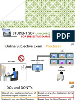 SOP For Students (Laptop) Basic