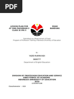 Download LESSON PLAN FOR EXAM courtesy of yazid by Fitri Deningsih SN51627726 doc pdf