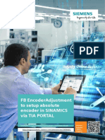 FB Encoderadjustment To Setup Absolute Encoder in Sinamics Via Tia Portal