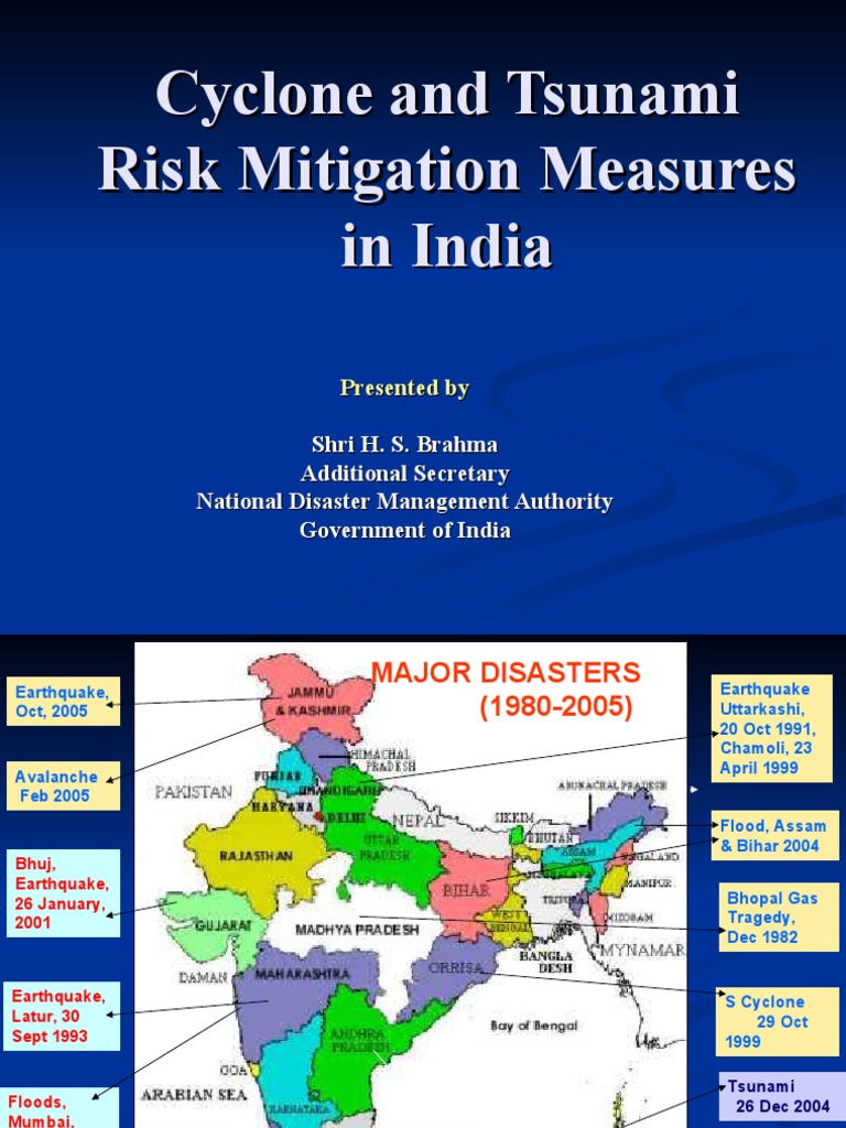 4 - Brahma-Cyclone and Tsunami Risk Mitigation Practices in India | PDF ...