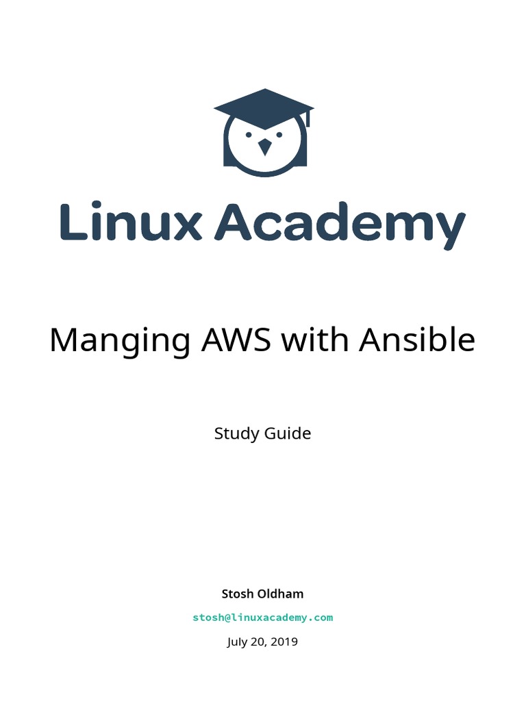 366 Ansible and Amazon Web Services Cheatsheet 1563634166 | PDF | Shell ...