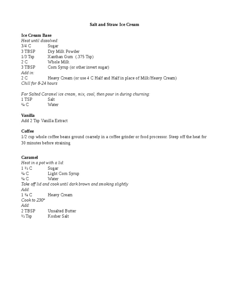 Salt and Straw Ice Cream PDF