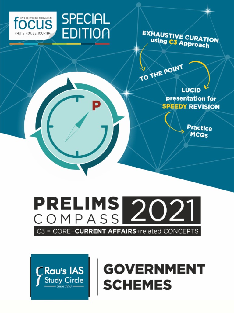 Pre Compass 2021 Government Schemes Rau S Ias Government Of India Economy Of India