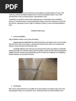 Tiling Defects and Solutions Guide | PDF | Tile | Adhesive