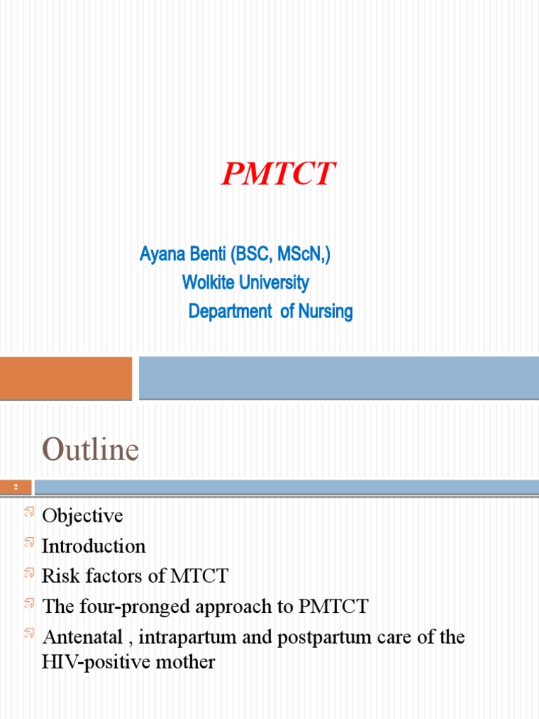 Four-Pronged Approach to PMTCT | PDF | Management Of Hiv/Aids | Hiv/Aids