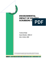 2006-14 Environmental Impact of Solvent Scrubbing of CO2