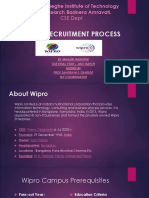 Wipro Recruitment Process