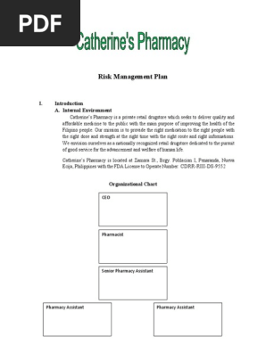 Risk Management Plan