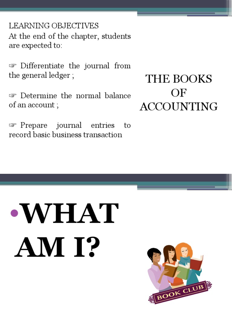The Books OF Accounting PDF Debits And Credits Bookkeeping