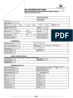 Employee Information Form 06