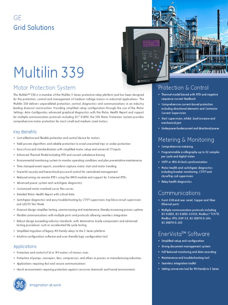 Relay For Motor Protection | PDF | Electric Motor | Relay