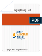 Managing Identity Theft