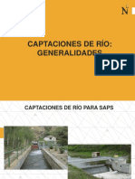 Captaciones de Río - Generalidades