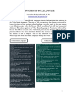 METAFUNCTION OF BATAK LANGUAGE BY Marselina Yolanda 20540006 with Mr. Diaz