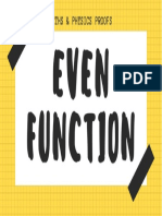 Even Function