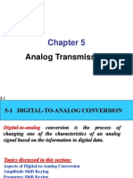 Lec # 05 - BF - CH # 05 - Analog Transmission