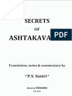 Jyotish - Secrets of Astakavarga - P. S. Sastri - Retyped