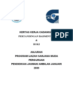 Kertas Kerja Cadangan Hoki Dan Badminton