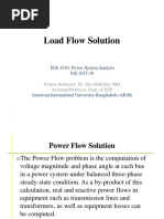 03 Load Flow Solution