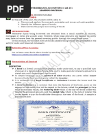 Unit Number/ Heading Learning Outcomes: Intermediate Accounting Ii (Ae 16) Learning Material: Bonds Payable