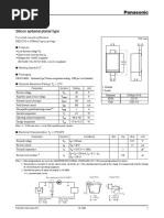 Silicon Epitaxial Planar Type: For Small Current Rectification Db2J316 in Ssmini2 Type Package Features