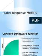 Sales Response Models