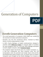 Generation of Computer